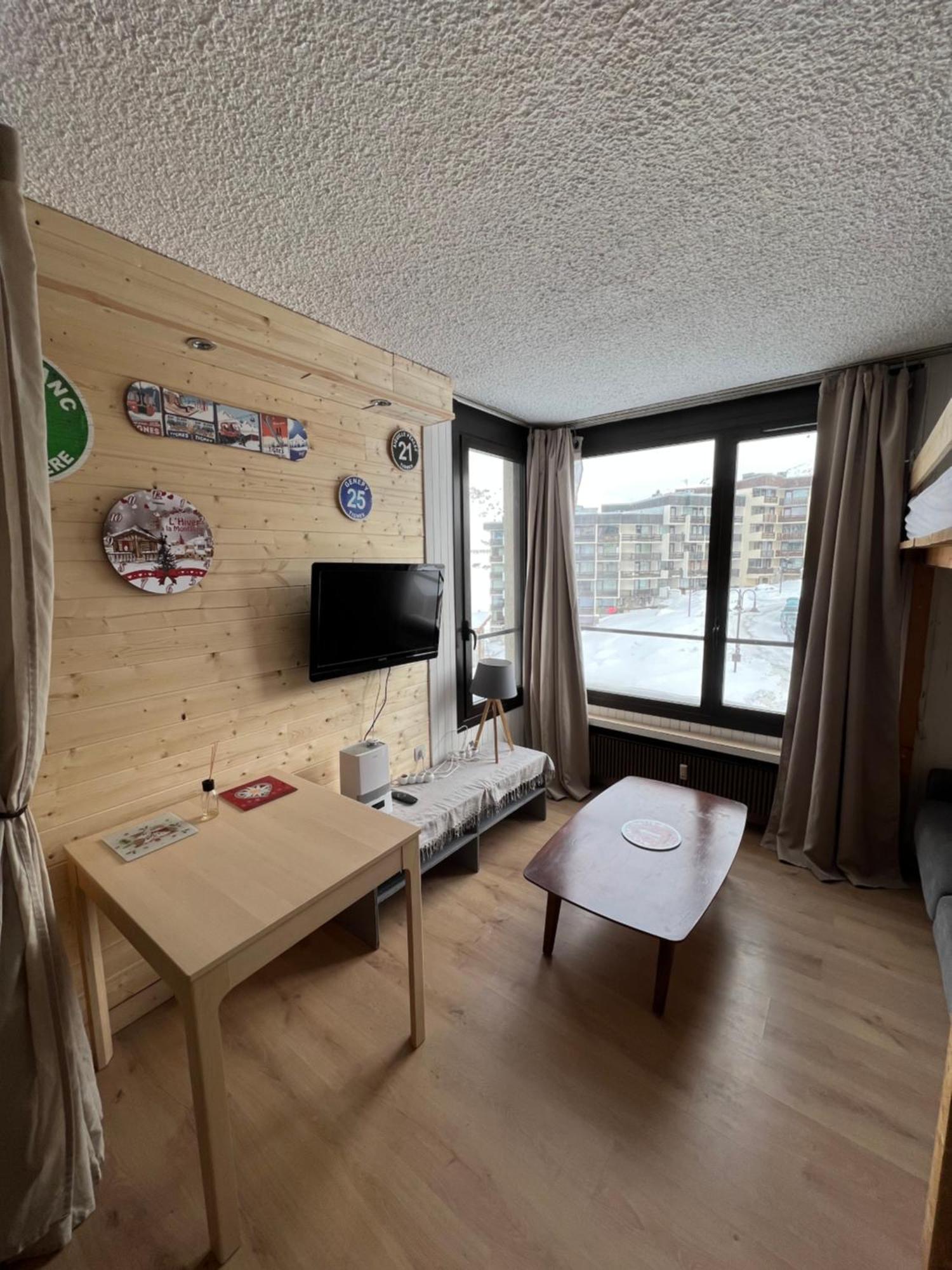 Bel Appartement 2/4 Pers, Au Pied Des Pistes Tignes Bagian luar foto